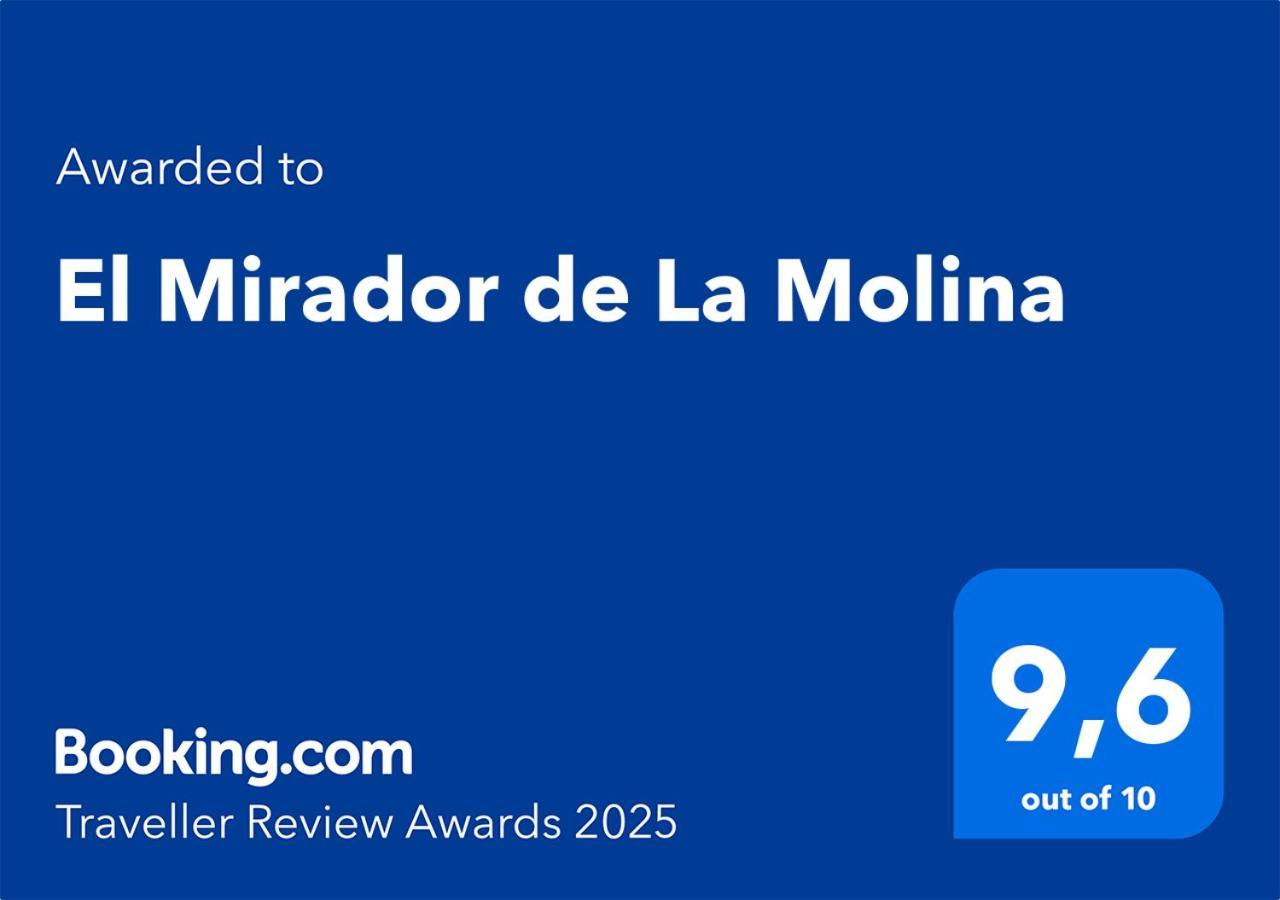 דירות לה מולינה El Mirador De La Molina מראה חיצוני תמונה